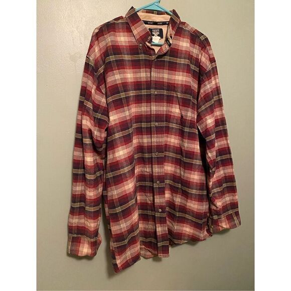 Twenty X Plaid Button Up Long Sleeve Western Shirt Size XL - Picture 3 of 6